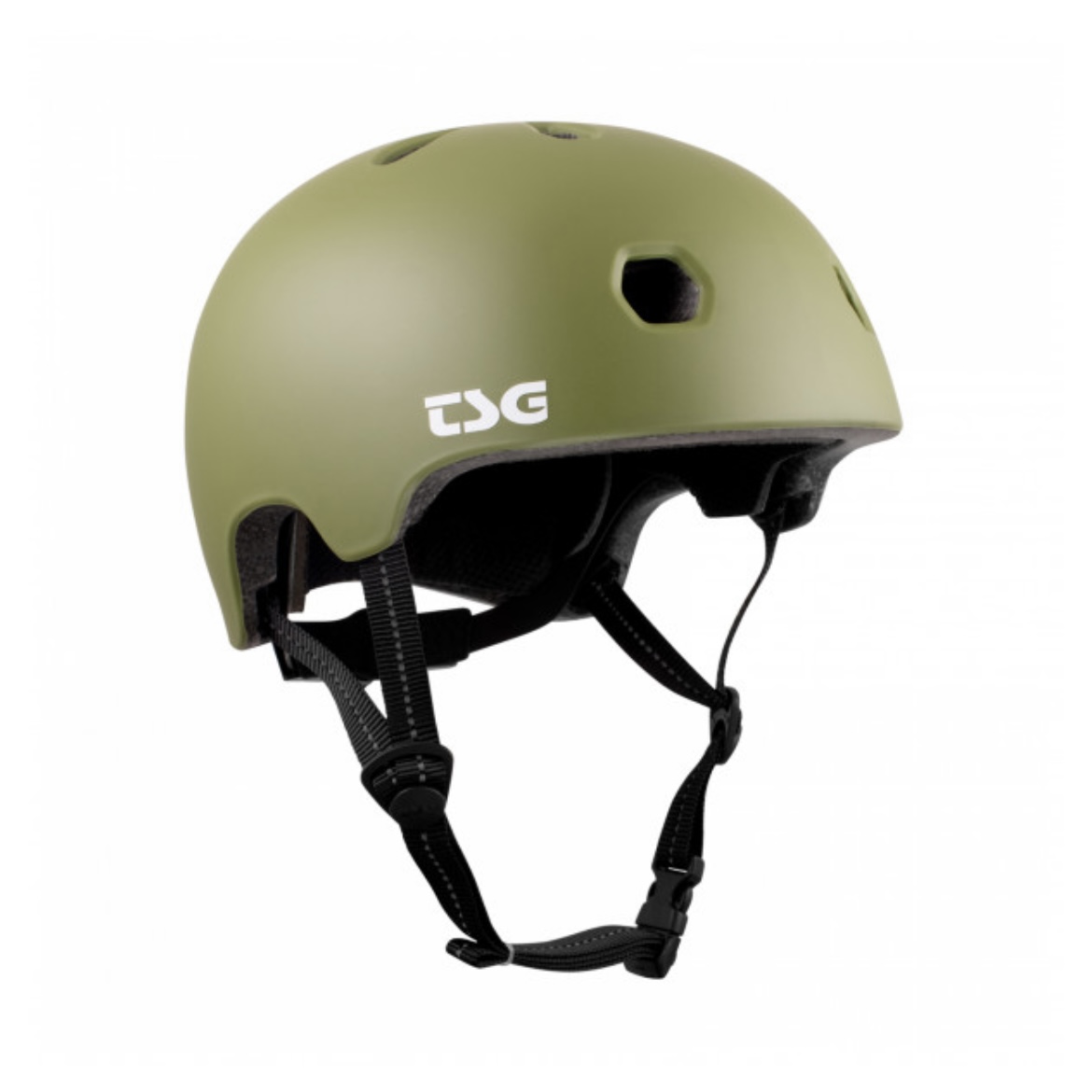 grüner Helm